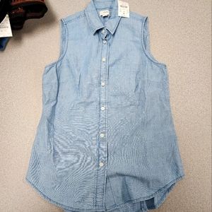 J.Crew Chambray button-up shirt fit